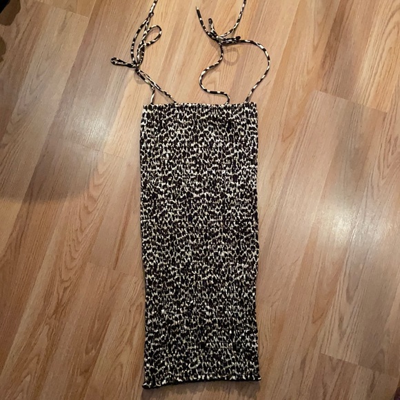 Stretchy, silky adjustable strap leopard mini! - Picture 2 of 3